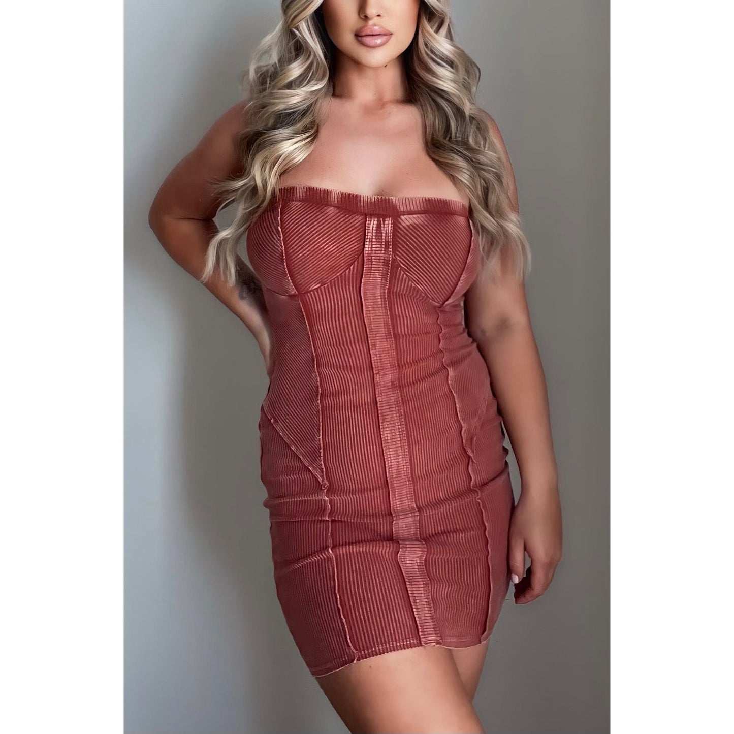 Keep Simple Mini Dress - Sb_stassieboutique 